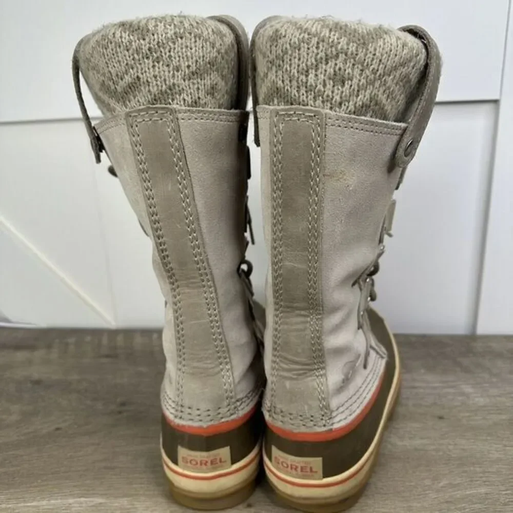 Sorel Women's Joan of Arctic Size 6 Waterproof Winter Snow Boots NL2084-160